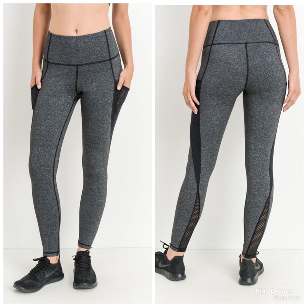 ❤️Mono B Highwaist Helix Trellis Mesh Leggings! - Picture 8 of 8